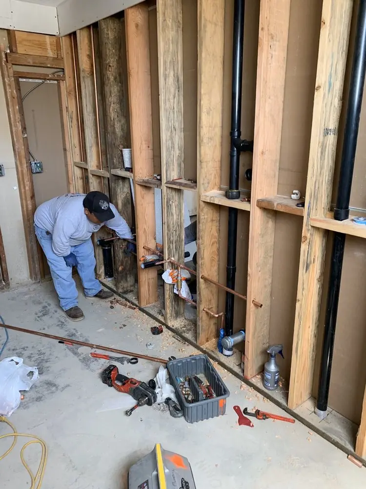 Commercial rough-in plumbing for Gas Line Repair in Dulaney Valley Estates
